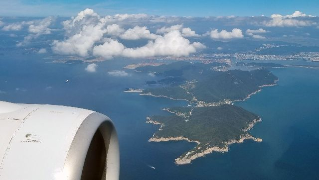 가덕신공항이 들어설 부산 강서구 가덕도 전경.김경현 기자 view@