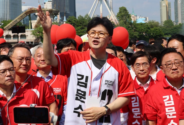 <b>한동훈</b> "승리의 길 분명 있어…이재명 무능 폭로·<b>친윤 구태 청산</b>해야"
