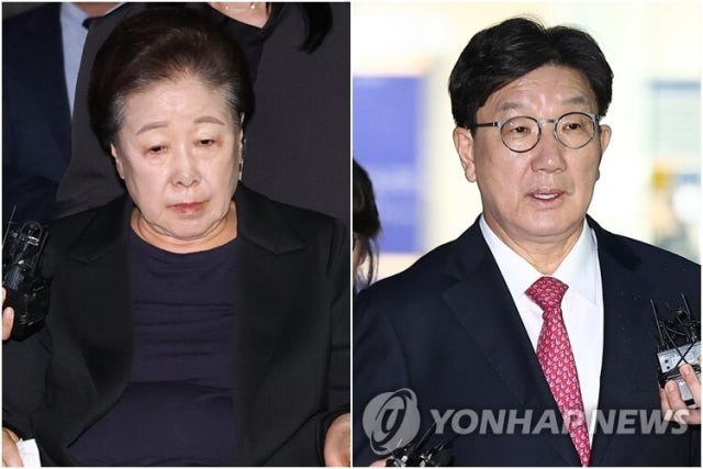 '정교유착 의혹' <b>권성동</b>·<b>한학자 구속적부심</b> 청구…내일 나란히 심문