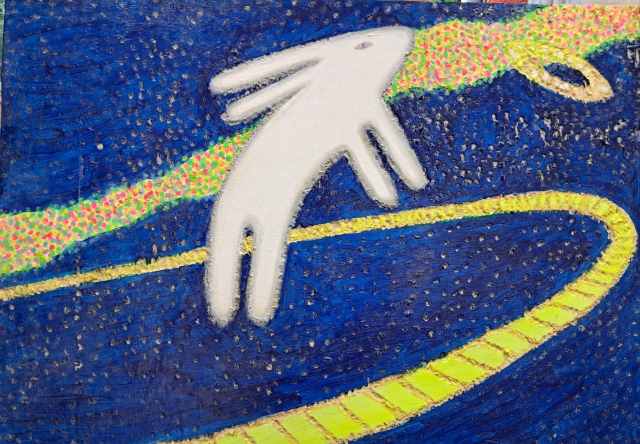 김남진, 우주토끼, 2024. (재)부산문화회관 제공