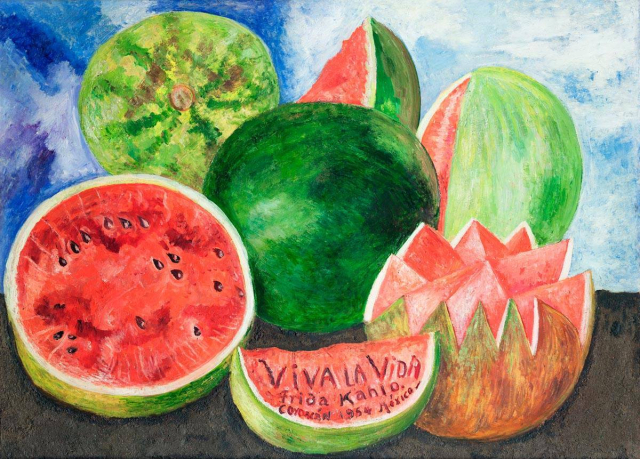 프리다 칼로, 삶이여 만세(Viva La Vida), 1954. 부산문화회관 제공