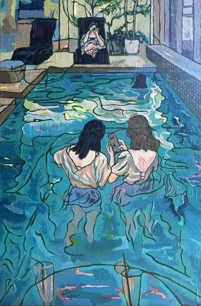 방정아, 일렁이던 너희, 2025. 맥화랑 제공