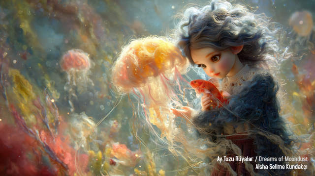 제2회 부산국제AI영화제 상영작인 튀르키예 셀리메 쿤탁치 감독의 '달빛 가루의 꿈' 스틸컷. 부산국제AI영화제 제공