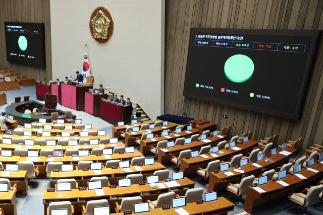 ‘대북전단 살포 제지’ 경찰관 직무집행법 통과…나흘간 <b>필리버스터</b> 종...