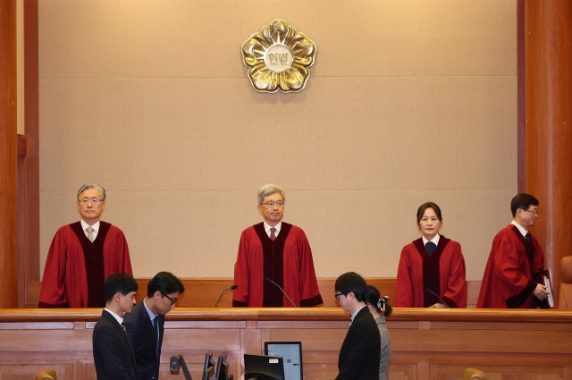 헌재, <b>조지호</b> 경찰청장 <b>파면</b>