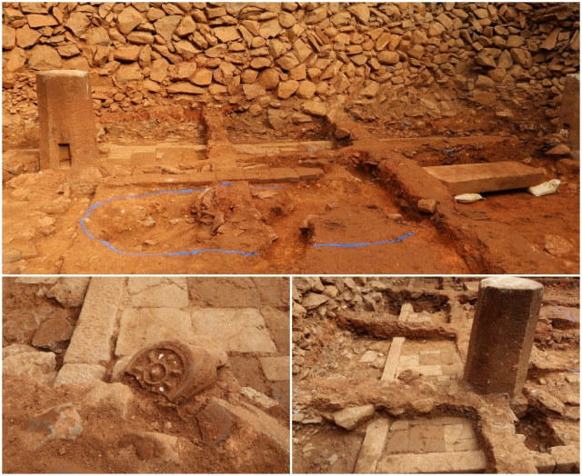 조선시대 삼도수군통제사 사적비가 무더기로 출토된 통영시 무전동 786번지 일원 정밀 발굴조사에서 조선 후기 통제사비 관련 비각(碑閣)이 나왔다.비각은 역사적 비석이나 신도비,능비 등 중요한 비문을 후세에 전하기 