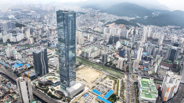 부산국제금융센터(BIFC) 전경. 부산일보DB