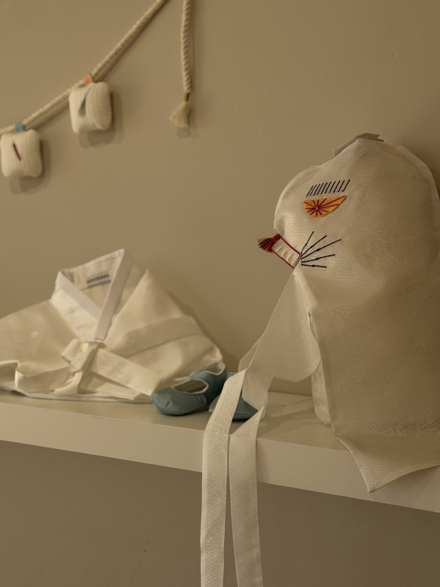 따뜻한 선물 문화를 담은 ‘호호당’ 전시 설치 모습. 카린 제공