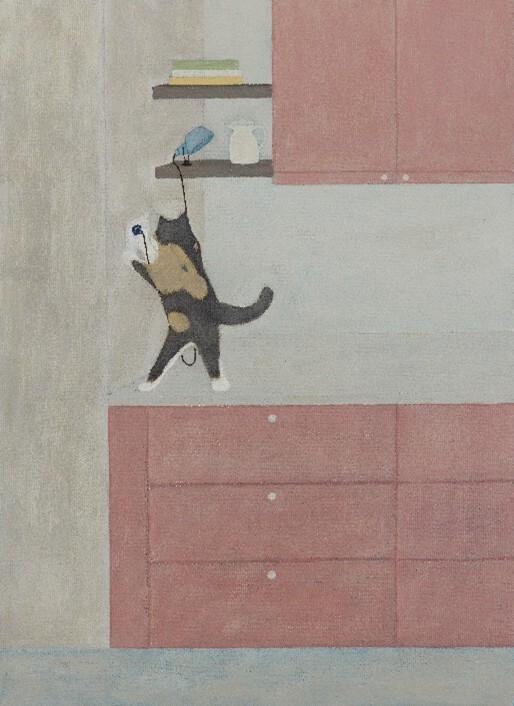 서안나, 혼나기 3초 전, 2025. 카린 제공