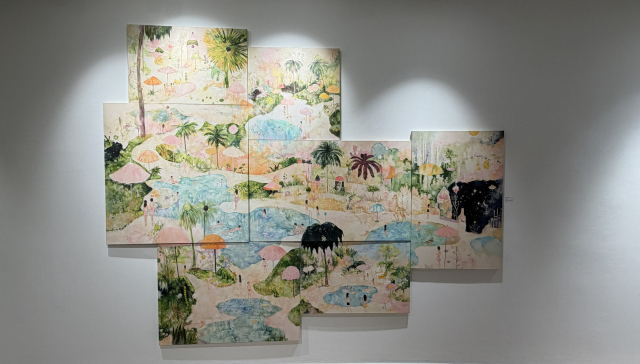 ‘2026 아티스타트’에서 우수상을 받은 박소현의 작품. '꿈 속 유영' 외. 김은영 기자 key66@