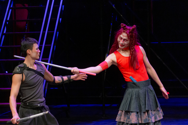 칼로막베스 공연 사진. (재)부산문화회관 제공