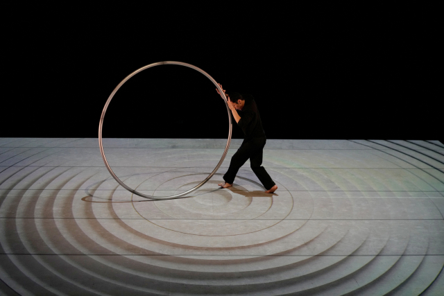 김남진 안무로 선보이는 '흔들리는 땅'. 김남진피지컬씨어터 제공