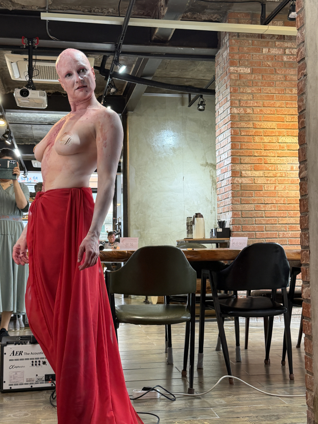 스페인의 부토 아티스트 루시아 카옌. 머지 제공