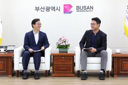 전재수 의원이 확보한 화명에코파크 예산, 전재수 시장이 결실