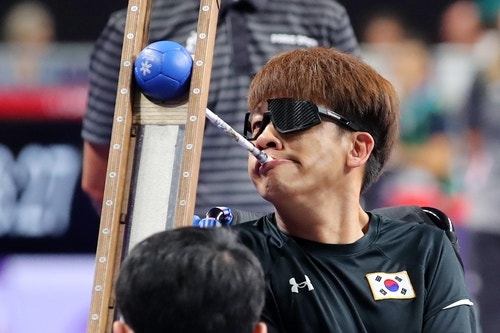 [속보]<b>보치아</b> '전설' <b>정호원</b> 패럴림픽 개인전 우승