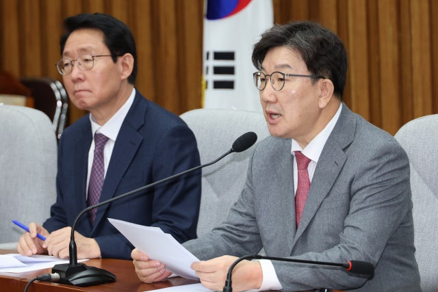 <b>권성동</b> "<b>헌재</b>, 尹 탄핵심판 졸속 진행 후폭풍 감당할 수 있겠나"