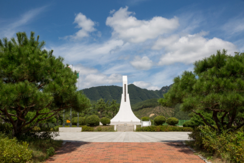 ◇홍천군 서석면 풍암리 동학군적전기념비.
