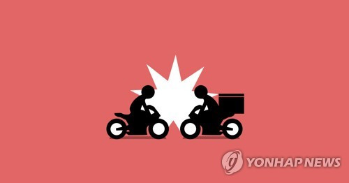 ◇오토바이 - 오토바이 교통사고. 사진=연합뉴스