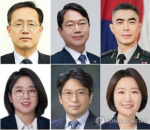 [속보] 법무<b>장관 후보자</b>에 김승원…재경 이형일·<b>국방</b> <b>강신철</b>