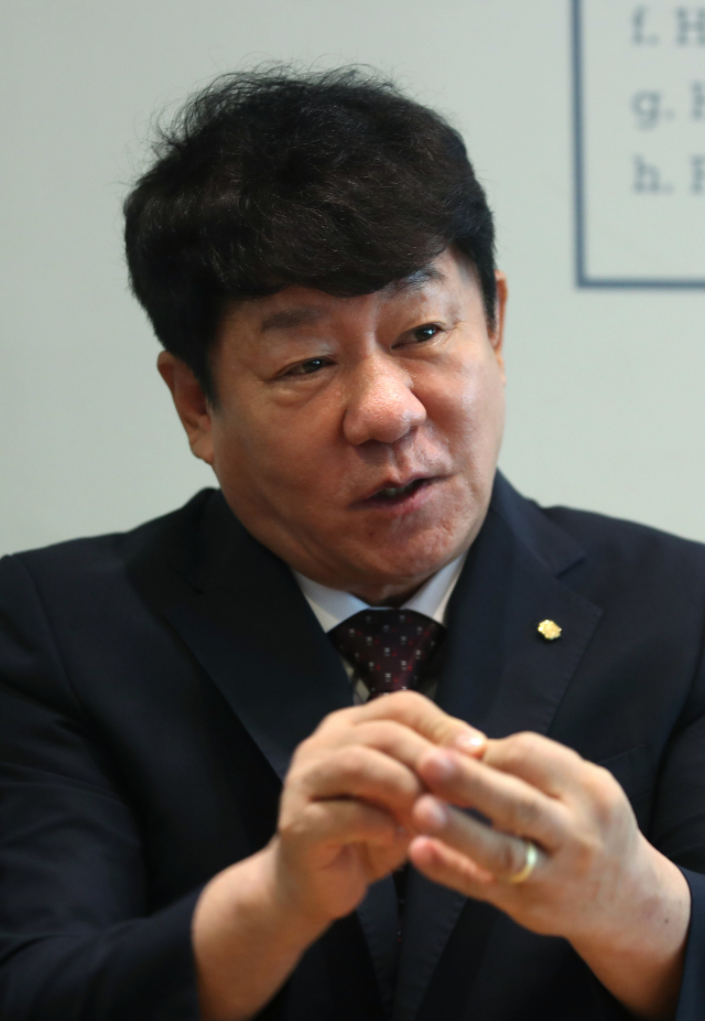 Kim Yoon-shik, Chairman of National Credit Union Federation. Maeil Business Newspaper DB