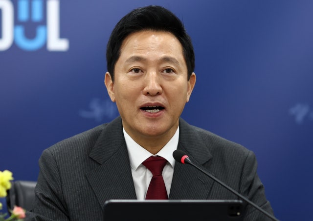 <b>오세훈</b> "野 <b>내란죄</b> 제외는 <b>이재명</b> 대선 욕심이 부른 헌정 농단"