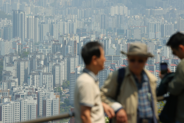 서울 시내 아파트 단지.연합뉴스