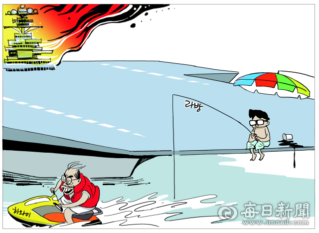 매일희평.김경수화백