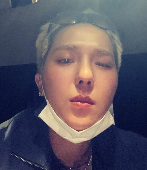 그룹 위너의 송민호. 인스타그램