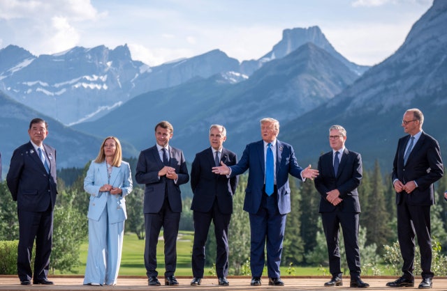 G7 공동성명 "<b>이스라엘</b> 자위권 인정"…<b>이란</b>에 <b>긴장</b> 완화 촉구