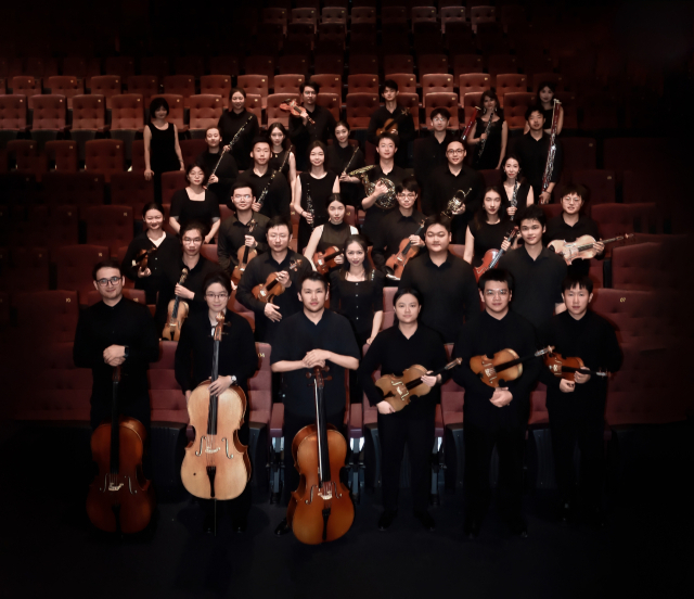 자싱 다차오 필하모닉 오케스트라 단체사진. 대구문화예술진흥원