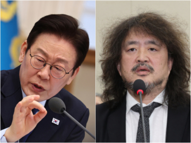 이재명 대통령, 유튜버 김어준씨. 연합뉴스