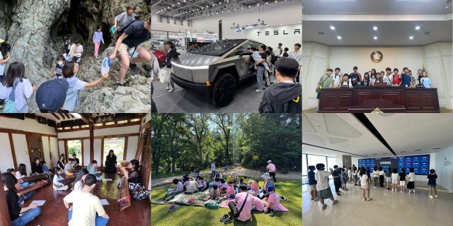 '도서관 밖 도서관' 활동 사진. 수성구립도서관 제공