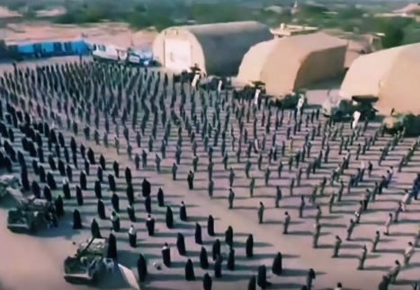 하르그섬에 결집한 병력.레딧