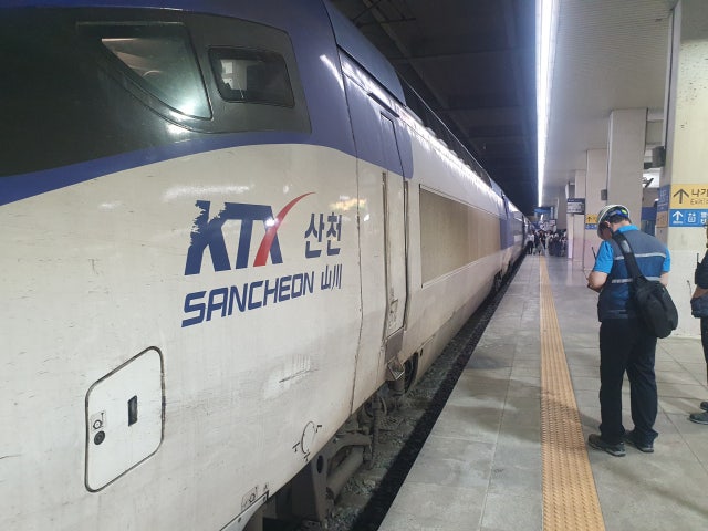 [단독] 동대구역 인근서 멈춘 포항행 KTX…"문 안 열리고 객실 찜통"