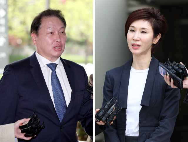 4배 뛴 SK 주식 어떻게?…최태원·노소영, 오늘 재산분할 2차 조정