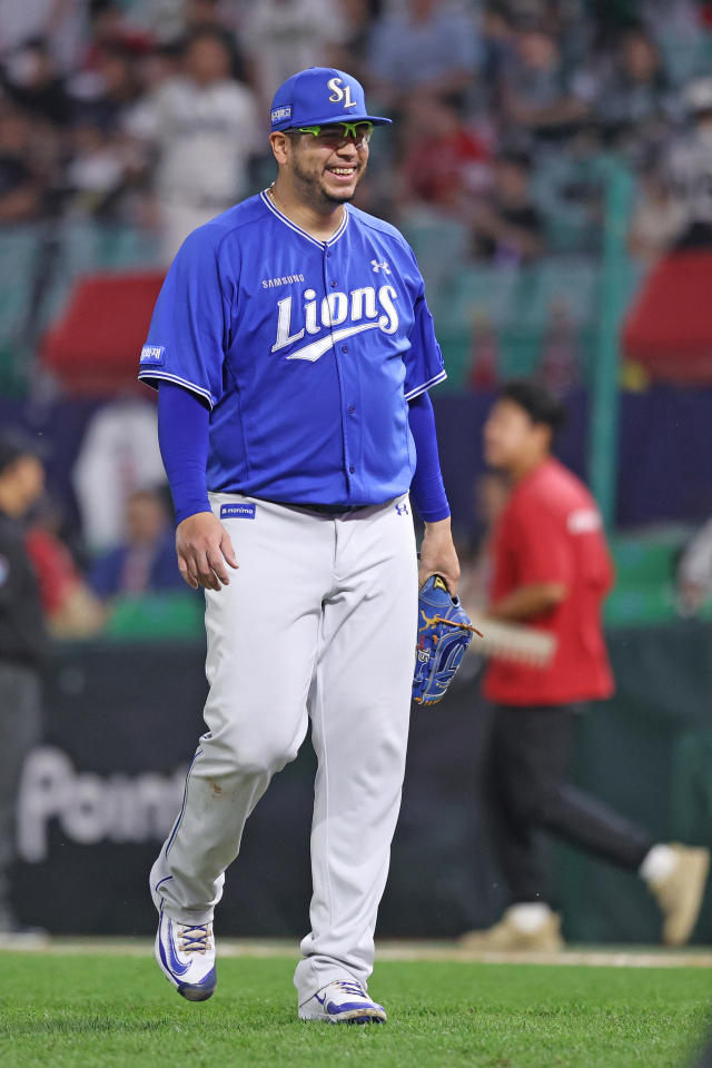 삼성 라이온즈의 아리엘 후라도. 삼성 제공
