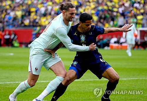 브라질 vs 프랑스 축구대회 결승전