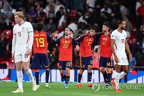 스페인이 잉글랜드 꺾었다! 네이션스리그 빅매치 승자는?