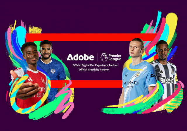 원본보기

어도비가 프리미어리그와 다년간의 파트너십을 발표했다. (사진=어도비)