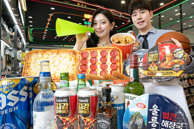 아시안게임 집관족 겨냥, 세븐일레븐 치킨·맥주 30% 폭풍 할인