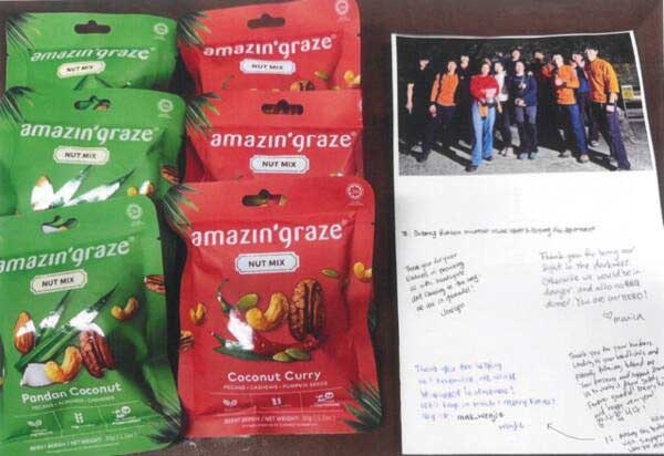 북한산서 구조된 외국인, 귀국 후 감사편지와 선물 보내