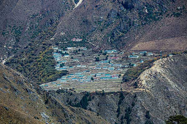 셰르파의 고향 남지르마을.