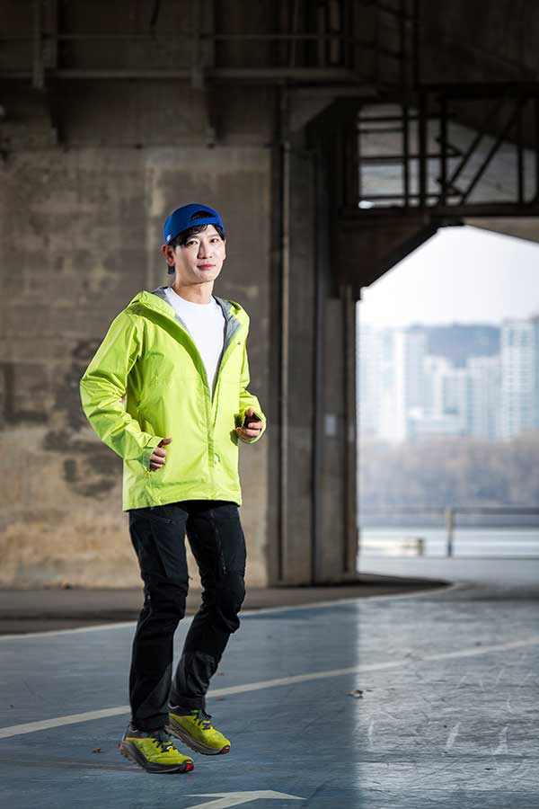 신씨는 각종 트레일러닝 대회에도 자주 출전, 완주하는 준족이다.