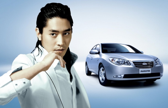 에릭, 현대車 신형 아반테 <b>CF</b>모델 발탁