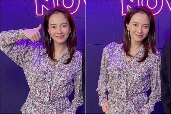 <b>송지효</b>, '침입자'의 남다른 홍보 요정..#<b>털털매력</b>