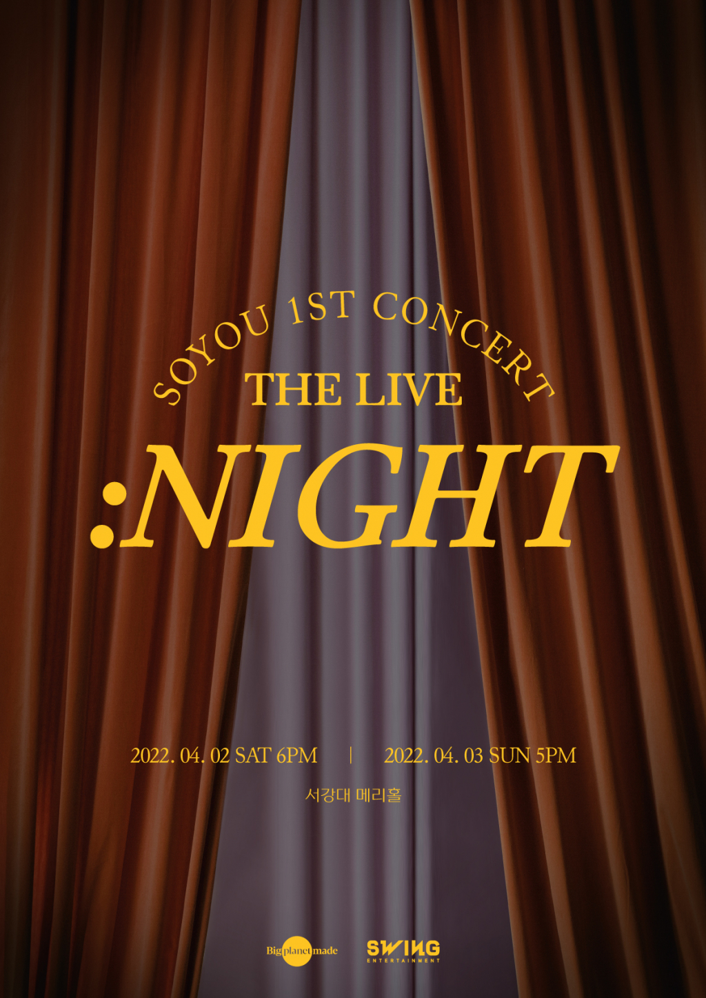 [情報] SOYOU 1st CONCERT THE LIVE:NIGHT