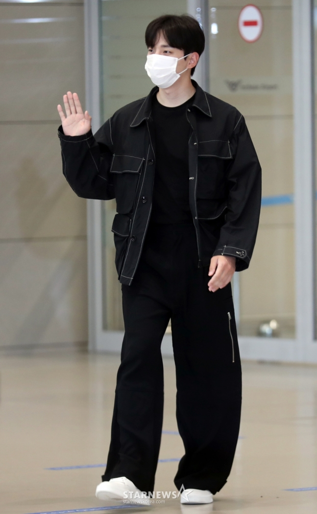 인천공항에서 준호님 사진