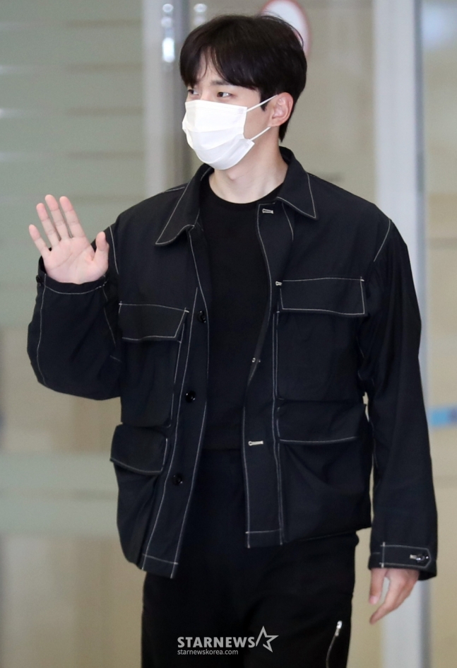 인천공항에서 준호님 사진