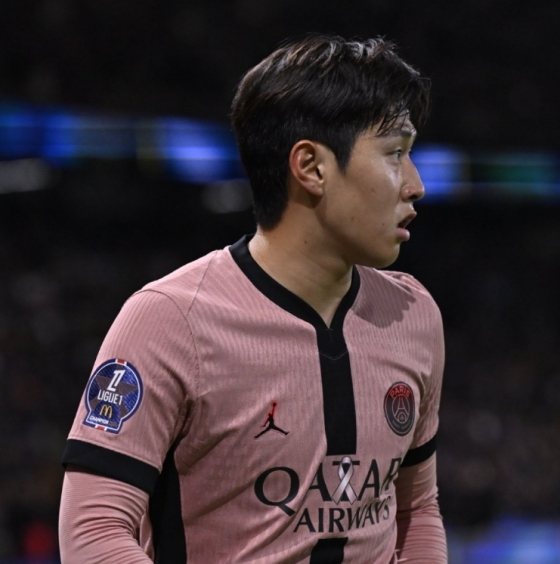 '답답하네' <b>이강인</b>, 빛바랜 <b>맹활약</b> '키패스 4회+평점 7.8'→'졸전' PSG 또...