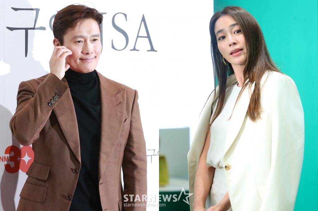 <b>이민정</b>, 아들과 <b>이병헌</b> 영화 관람..'공동경비구역 JSA' GV 참석